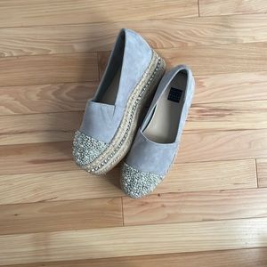 Espadrilles. Beautiful and excellent condition. Worn once.
